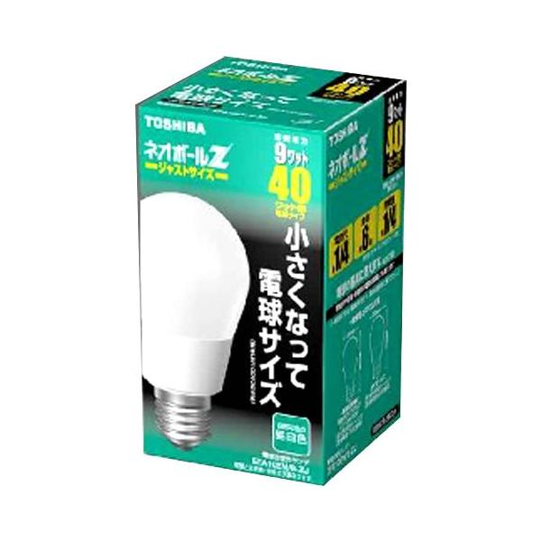 東芝 ネオボールZ(電球サイズ) 電球形蛍光ランプ 電球40ワットタイプ