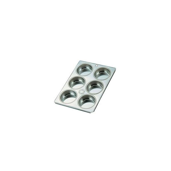 【商品概要】外寸 :165×235×H25mm材質:ブリキ製品重量:170g【商品説明】【商品詳細】ブランド：久保寺軽金属工業所商品種別：ホーム＆キッチン商品名：FK ブリキ マフィン型 C #11カップ 6ヶ付製造元：久保寺軽金属工業所商...