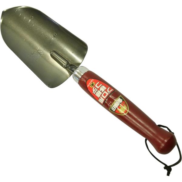 【商品概要】原産国:日本材質:頭部/スチール、柄部/天然木重量:330g全長:355mm頭部幅:87mm【商品説明】【商品詳細】ブランド：浅香工業商品種別：DIY・工具・ガーデン商品名：浅香工業 移植ごて 金象 150486 本体:奥行35...