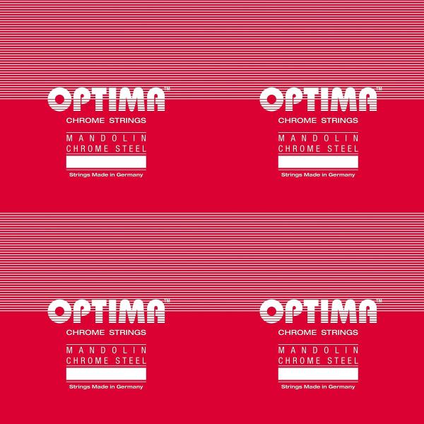 【商品概要】マンドリン弦の定番、オプティマレッドです。E弦：2101 クロムスチール .010A弦：2102 クロムスチール .013D弦：2103 クロムニッケル .022G弦：2104 クロムニッケル .035【商品説明】オプティマレッ...