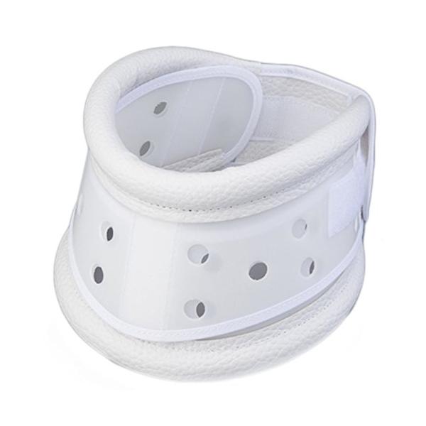 【商品概要】商品サイズ (幅×奥行×高さ) :47cm×10~12cm内容量:1個【商品説明】説明適合頸囲(cm):35~40cm特長●高さ調節できますので、頸部をしっかり固定できます。●マジックテープで簡単に着脱でき、ムレ防止の通気穴付き...