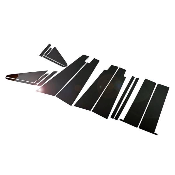 【商品概要】同一商品でも様々な名称・通称がありますので、下記に一部を記載させていただきます。ブラック 黒 ピラーモールピラーガーニッシュピラーカバーピラーベゼル ピラーパネル ピラープレート【商品説明】【商品詳細】ブランド：ブライツ(Bri...