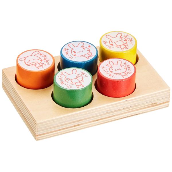 【商品概要】11cmx7cm【商品説明】【商品詳細】ブランド：愛商品種別：文房具・オフィス用品商品名：スタンプ工房 愛 評価印スタンプ ティーチャースタンプ5本セット うさぎ ウッド R1-04製造元：愛商品番号：R1-04商品内容：11c...