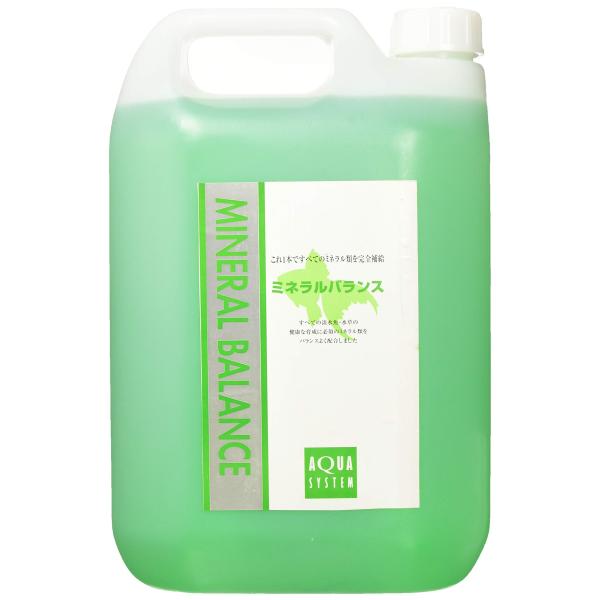 【商品概要】内容量 :5000ml原産国 :日本【商品説明】【商品詳細】ブランド：アクアシステム商品種別：ペット用品商品名：アクアシステム ミネラルバランス 5L製造元：アクアシステム商品番号：49256商品内容：無し色：無し【当店からの連絡】