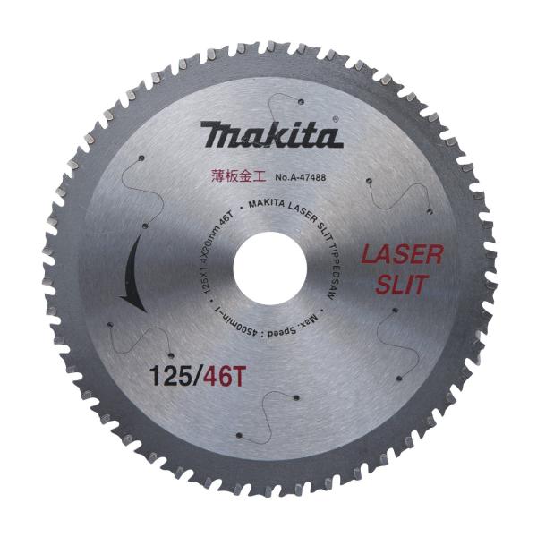 【商品概要】外径:125刃数:46鋸身厚:1.1刃先厚:1.4内径:20用途:薄板金工用材料厚み(mm):0.8以下適用モデル:充電式チップソーカッタ/SC540D、充電式チップソー切断機/LC540D※画像は代表画像です。【商品説明】【商...
