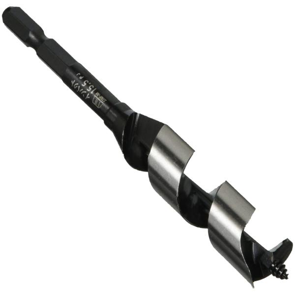 【商品概要】質量(g):63被削材:木パッケージ重量: 0.07 kg色: ブラック【商品説明】●先ネジとケガキ刃の部分を従来ドリルよりも小さくすることにより、切削抵抗を抑えバッテリーの持ちが良くなり、インパクトドライバーでの使用に最適です...