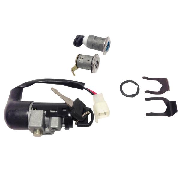 【商品概要】キーセット　ライブディオ AF34 AF35 前期用(ZXも対応)メインスイッチ、シートロック、ガソリンタンクカバーロック、鍵2個のセットシャッターロックが付く前の型に適合メインスイッチ配線の電極が2芯の型に適合AF34-100...