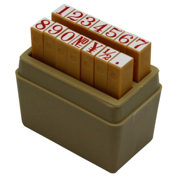 【商品概要】【印面号数】1号【印面サイズ】9×6mm【セット内容】数字【適正】普通紙・和紙【仕様】印面のオーダーは不可【商品説明】【商品詳細】ブランド：シャチハタ(Shachihata)商品種別：文房具・オフィス用品商品名：シャチハタ スタ...
