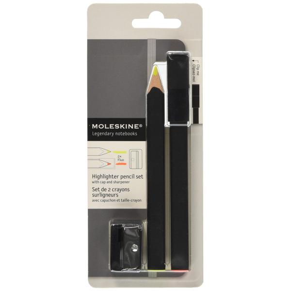 モレスキン 蛍光色鉛筆2本セット EW2PSFN12を徹底解説