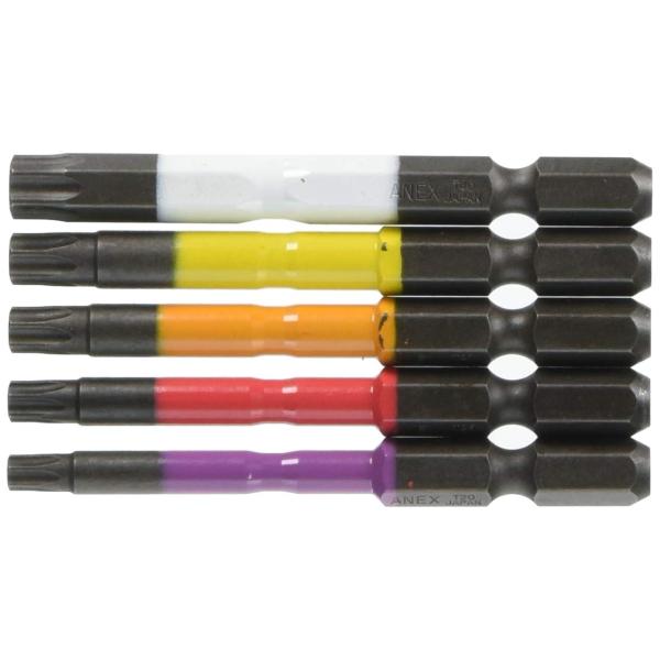 【商品概要】セット内容:T20×65、T25×65、T27×65、T30×65、T40×65仕様:マグネットなし【商品説明】【商品詳細】ブランド：アネックスツール(Anex)商品種別：DIY・工具・ガーデン商品名：アネックス(ANEX) カ...