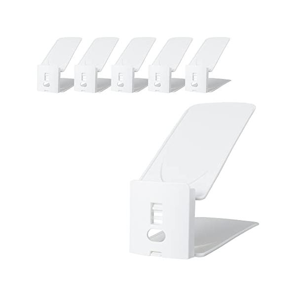 【商品概要】本体サイズ:約W100×D272×H100~185mm本体重量:約180g素材・材質:ポリプロピレン生産国:日本片手でも取り出しやすい、引出し用穴有下駄箱の収納量が約2倍に増える三段階に高さ調節可能水洗い可能滑り止め用のストッパ...