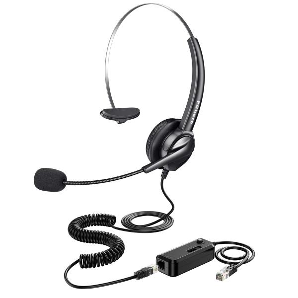 【商品概要】【お手入れ簡単/ヘッドセット 有線】 専用ドライバのインストールは不要で、電話機に接続するだけですぐに使用可能です。ヘリカルヘッドフォンケーブル付き（250cm）、快適な着用延伸することができます。【安定した装着感ヘッドセットマ...