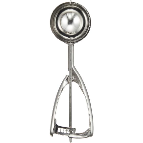 【商品概要】直径×全長:φ66×227本体重量(g):168容量(cc):85内面ミラー仕上げプロ仕様のデッシャーアイスだけでなく、ポテトサラダなどにも【商品説明】説明プロ仕様のデッシャー。・アイスだけでなく、ポテトサラダなどにも内面ミラー...