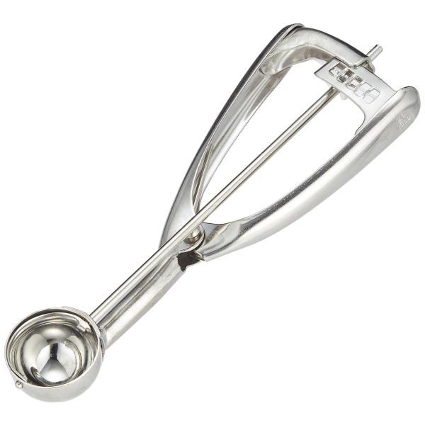 【商品概要】直径×全長:φ35×195本体重量(g):130容量(cc):15内面ミラー仕上げプロ仕様のデッシャーアイスだけでなく、ポテトサラダなどにも【商品説明】説明プロ仕様のデッシャー。・アイスだけでなく、ポテトサラダなどにも内面ミラー...