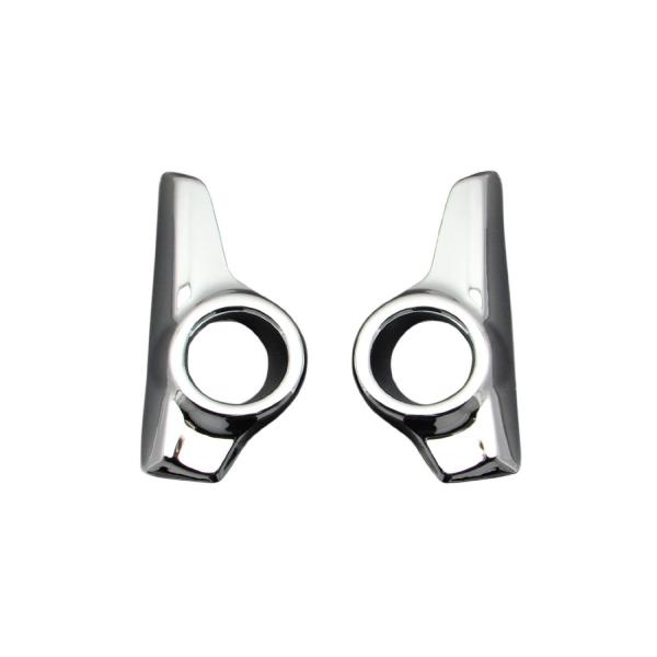 【商品概要】同一商品でも様々な名称・通称がありますので、下記に一部を記載させていただきます。ベゼル リム ガーニッシュ パネル フロント フォグ ライト ランプ カバーフォグライトフィニッシャー フォグランプフィニッシャー フロントバンパー...