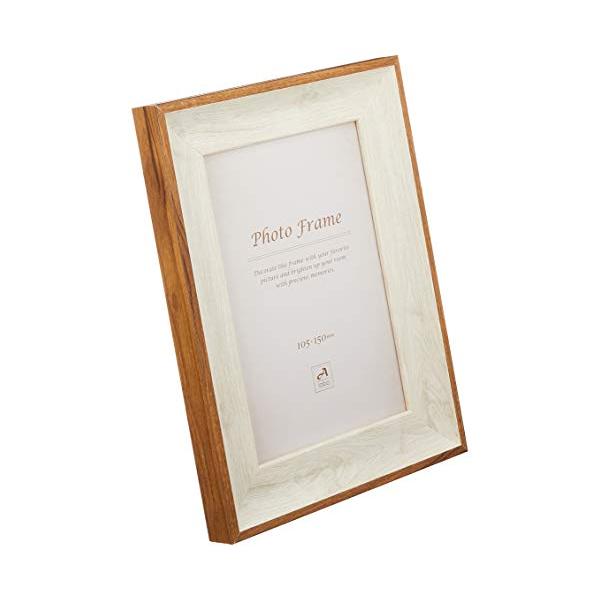 【商品概要】サイズ：ハガキ素材：樹脂製棹、アクリル、MDF【商品説明】説明リアルな木の質感を再現した樹脂製のフレームです。マットな質感が上品なフレームです。サイズ:ハガキ内寸(裏板):105×150mm、【商品詳細】ブランド：アートプリント...