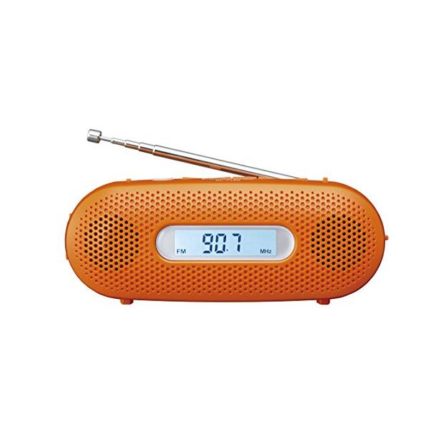 パナソニック FM-AM 2バンドレシーバー オレンジ RF-TJ20-D