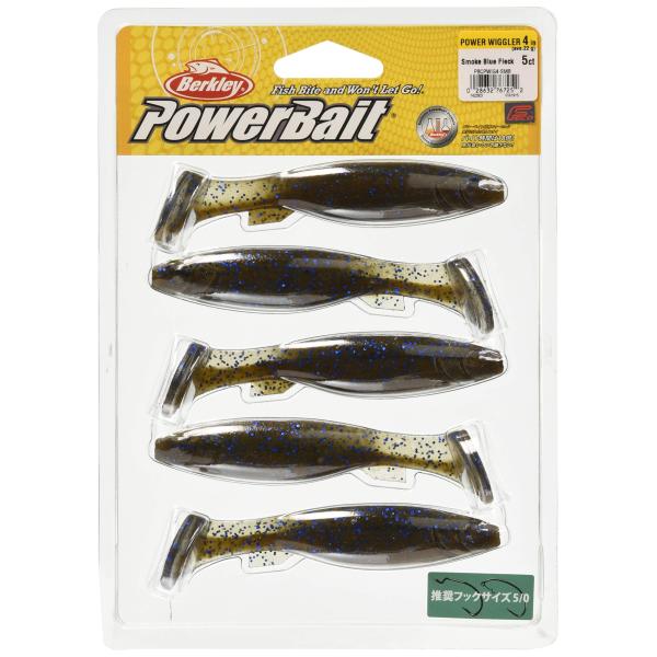 【商品概要】オリジナルブリスターパッケージ入り1パック入数:5 pcs【商品説明】【商品詳細】ブランド：Berkley商品種別：スポーツ＆アウトドア商品名：Berkley (バークレー) パワーウィグラー 4インチ スモークブルーフレック ...