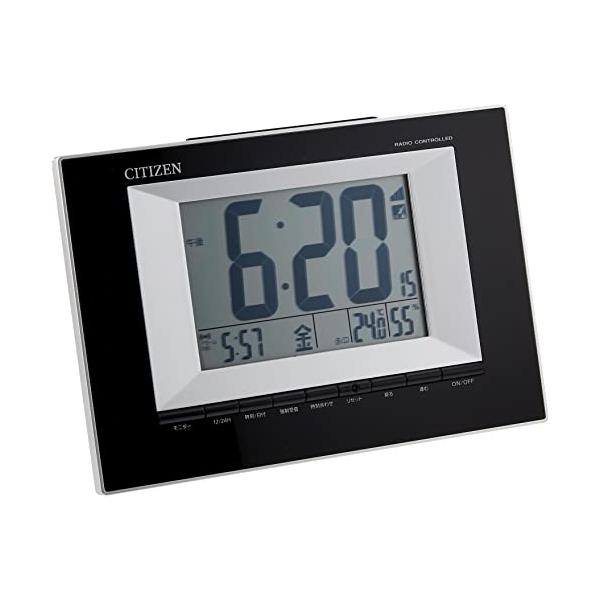 Rhythm リズム 目覚まし時計 シチズン リズム(RHYTHM) シチズン 目覚まし時計 電波時計 デジタル 置き掛け