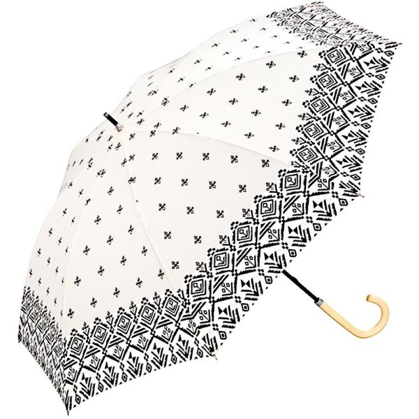 【商品概要】本体サイズ:(全長)約69cm、(傘の直径)約88cm、(親骨の長さ)約50cm本体重量:約280g素材・材質:(本体)生地:ポリエステル65%・綿35%、(親骨)スチール、(ハンドル)合板原産国:中国開閉:手開き紫外線遮蔽率:...