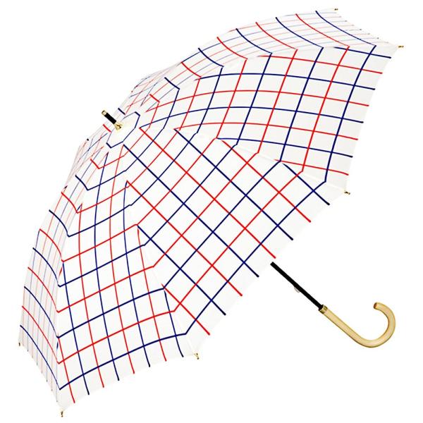 【商品概要】本体サイズ:(全長)約69cm、(傘の直径)約88cm、(親骨の長さ)約50cm本体重量:約280g素材・材質:(本体)生地:ポリエステル65%・綿35%、(親骨)スチール、(ハンドル)合板原産国:中国開閉:手開き紫外線遮蔽率:...