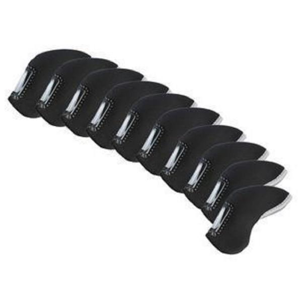 【商品概要】【 プリント じゃないから 】どのアイアンにも使える ゴルフ用 ヘッドカバー １０枚セット 、 おすすめ です。 番号 がカバーにプリントされたり 刺繍 されたりしていないので、どの クラブ にも合わせられてとっても便利です。も...