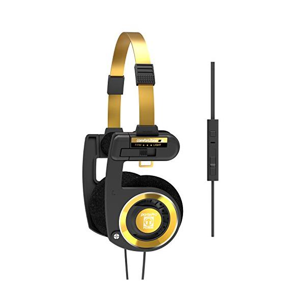 Koss Porta Pro 限定版 ブラックゴールド オンイヤーヘッドホン