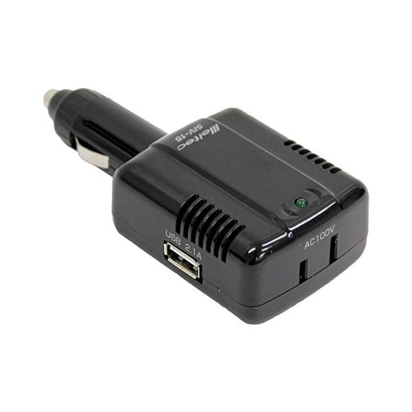 【商品概要】●AC100V×1口/USB2.1A×1口 合計15W ●保護回路:低電圧保護回路・過電圧保護回路・過負荷保護回路・短絡保護回路 ●カラー:ブラック色: blackパッケージ重量: 0.1 kgスタイル: 1)コンセント1口15...