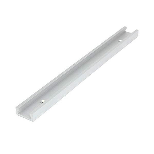【商品概要】断面サイズ30mm×12.8mm規格の標準マイタートラック。ルーターテーブルやテーブルソー、ボール盤などの使い勝手を良くしたい！ そんなジグづくりに重宝するパーツです。溝の底面にビス穴は開いております。ビス穴：2個；穴間隔：22...