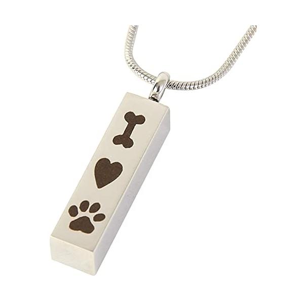 【商品概要】故人やペットの遺骨・遺毛・爪などを収めるための形状にデザインされたメモリアルペンダント。大切な方やペットの形見をいつも胸元に、お守り代わりとして身につけることもできます。I ? 肉球を全面にあしらった、超可愛いメモリアルペンダン...