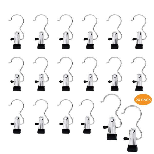 【商品概要】【多用途】毎日の家庭での使用に最適で、洗濯店、旅行、家庭、業務用にも最適です。普通のソックス、帽子、靴、小物とか、キッチン、バスルーム、旅行、部屋で全部使えます【仕様】サイズ: 全長11cm×2.5cm　重量：30ｇ/個【便利】...