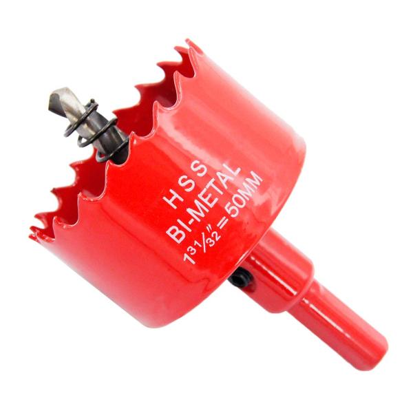 【商品概要】[サイズ】LAIWEIホールソー、長さ83mm、切削直径50mmホールソー、刃厚1.2mm、シャフト直径10mm、センタードリル直径6mm。[材質】バイメタルホールソー丸鋸刃は、切れ味、耐食性、耐摩耗性、耐久性に優れた高品質のコ...