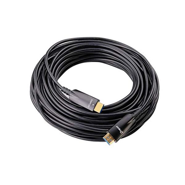 DTECH 光ファイバー HDMI ケーブル 30m 4K 60Hz 2K 144Hz 1080P UHD ビデオ ハイスピード 18Gbps 3D ARC Deep Color HDCP1.4 EDID CEC 対 DTECH 光ファイバー HDMI ケーブル 30m 4K 60Hz 2K 144Hz 1080P UHD