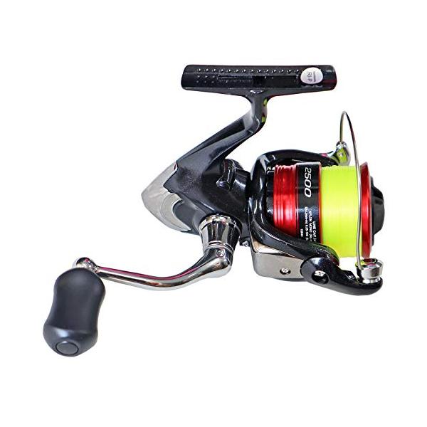 シマノ(SHIMANO) スピニングリール 19 シエナ 2500 2.5号 150m糸付