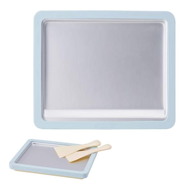 【商品概要】シャーベットがカンタンにできちゃう。ジェラードなどアレンジいろいろ。【商品説明】説明凍ったプレートでカンタンに作れるひんやりスイーツ!。一口サイズのぬき型シャーベットも楽しめる。【商品詳細】ブランド：ドウシシャ(DOSHISHA...