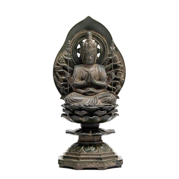 仏像 千手観音菩薩 15.5cm 古美青銅は買いか？