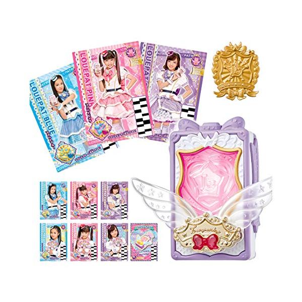 【商品概要】(c) TOMY・OLM/ラブパトリーナ製作委員会・テレビ東京単4形アルカリ乾電池2本使用(電池は別売です。)対象年齢:3歳以上【商品説明】説明ラブパトリーナに変身するためのアイテム!ツバサ、サライ、コハナの3人の変身が楽しめる...