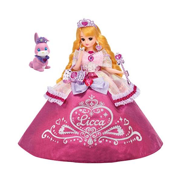 【商品概要】電池は使用しませんスタイル:通常版原産地:中国【商品説明】説明商品紹介縦ロール＆ロングのゴージャスなヘアスタイルに、輝くピンクのボリューミーなロングドレスを着たゆめみるお姫さまシリーズのリカちゃんです。キラキラのティアラやネック...