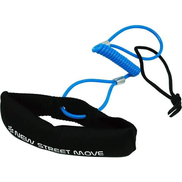 【商品概要】NEW STREET MOVEスケートボード専用アシストエクステンションサイズ：60cm/4mmカラー：ブルーNEW STREET MOVEスケートボードまたはTRYWHEELでノーズ部分に穴の開いているボードのみ対応【商品説明...