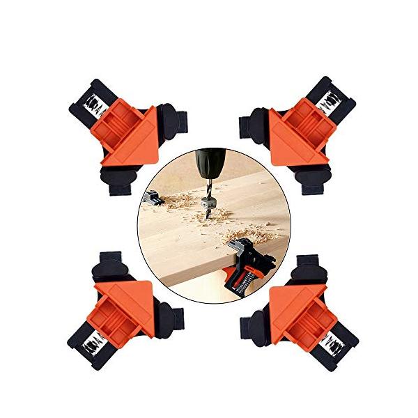 【商品概要】1.PEプラスチックマテリアルの使用。変形せず長持ち。細部もしっかり固定できるようになりました。2..ボードを90°の角度で締め付けまたは接着するときは、コーナーおよびT字接続用の補助装置を固定してください、45度ののこぎりのた...