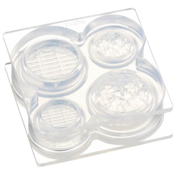 【商品概要】シリコーン製ミニチュア用型抜きUV&amp;LEDレジンでご使用頂ける便利なシリコーン型フリーで作るのがとても困難な竹などで編んだ飲茶の蒸し器せいろ(蒸篭)のモチーフを再現仕上がりサイズ(約):(大)フタ直径22×高さ9 / 本...