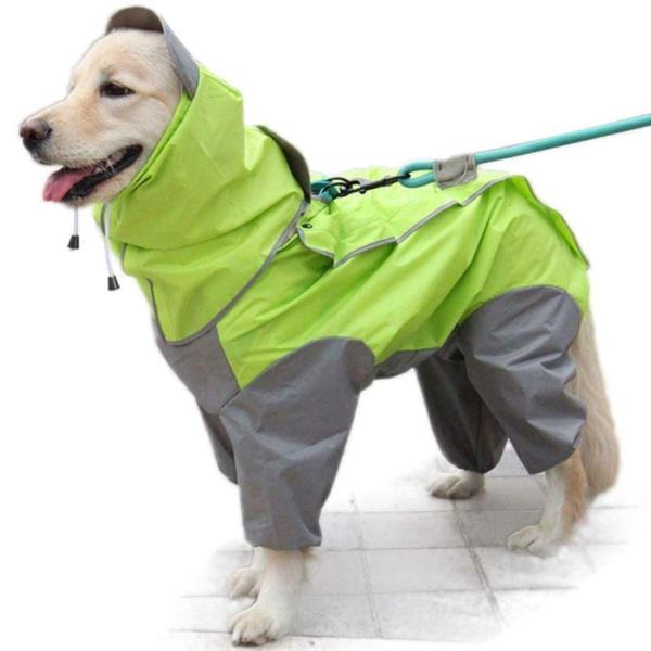 【商品概要】【撥水・通気】三層構造の防水ポリエステル生地で、防水・防風・耐久性・通気性に優れています。【スタイリッシュ】おしゃれなデザインで雨の日のお散歩も楽しく♪背開きでしっかり覆うから、一年間通用で雨の日や雪の日も利用できます。【高品質...