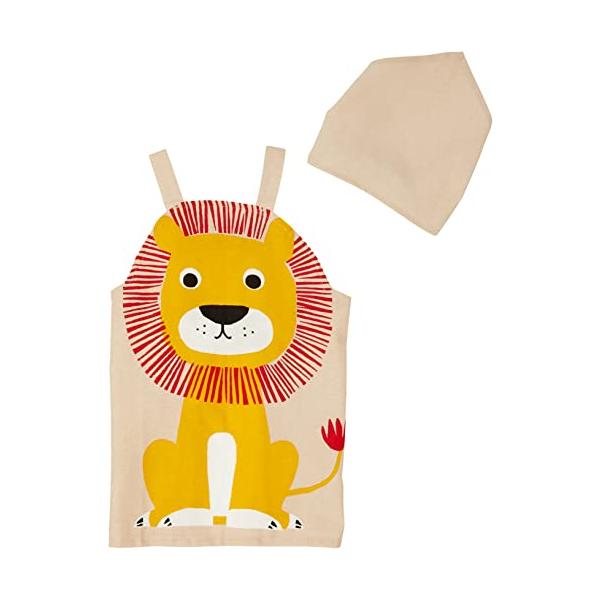 【商品概要】【商品説明】説明-【商品詳細】ブランド：フレンズヒル(Friendshill)商品名：フレンズヒル キッズ 子供用 三角巾付き キッズエプロンM ハローライオン ベージュ 110-120(cm) LW-436-28製造元：フレン...