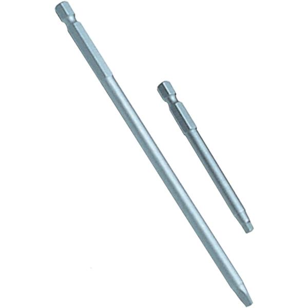 【商品概要】Kregのポケットホールジグに付属しているノーマルタイプ6インチのスクエアドライブビットと、半分の長さのショートタイプ3インチのスクエアドライブビットのセットです。通常のスクエアドライブビットだと狭くてドリルが入らない場合でも、...