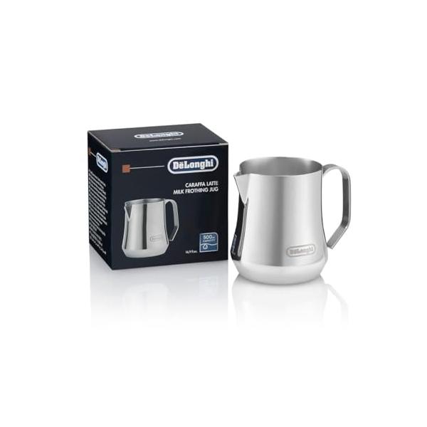 【商品概要】本体サイズ：底径90 × 高さ100mm本体重量：201g容量：500mlステンレス製原産国：イタリア【商品説明】【商品詳細】ブランド：De'Longhi(デロンギ)商品種別：ホーム＆キッチン商品名：De'Longhi (デロン...