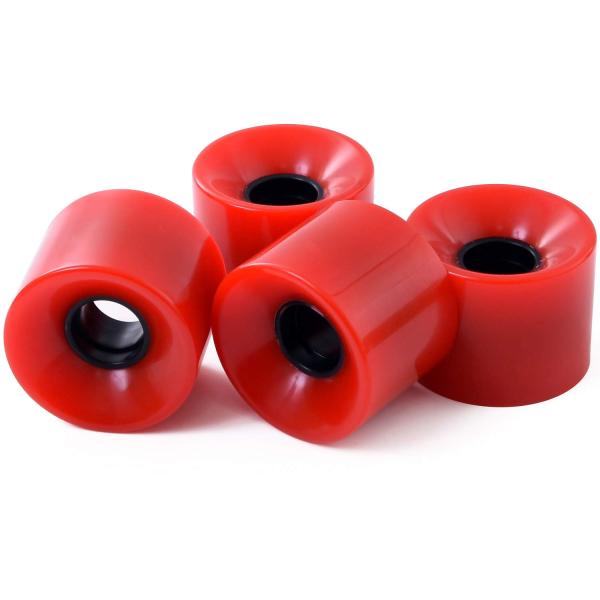 スケートボード スケボー ウィール 4個セット 60mm 78A ソフト