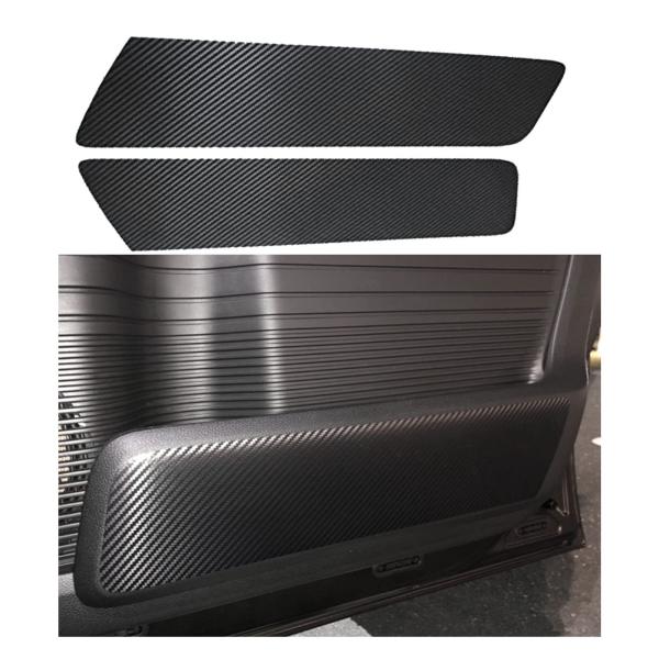 【商品概要】※適合車種：ホンダ N-BOX【型式：JF3/4】【年式：29年8月〜】※素材：炭素繊維材質で,防水性、耐熱性、耐摩耗性、耐候性が抜群です。※ドアトリムをしっかりガード：車の乗り降りの際に足が当たって、 意外と傷や汚れがついてし...