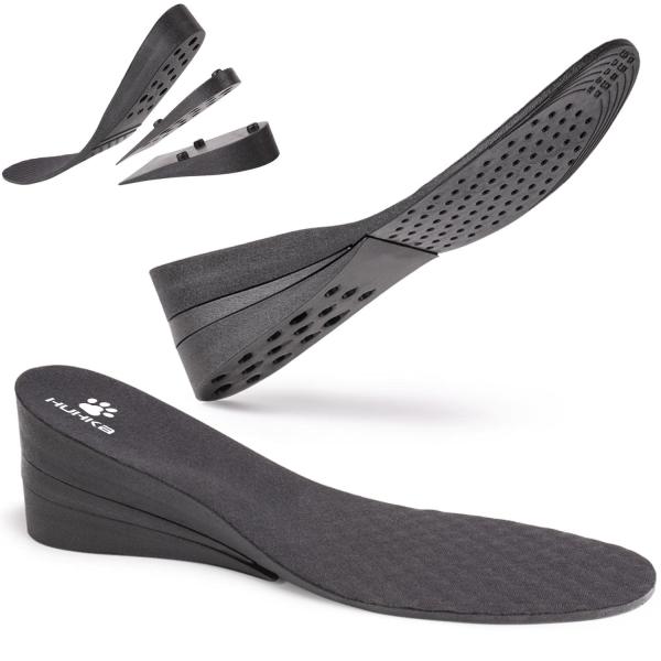 【商品概要】??【こっそり7.5身長アップ＆男女兼用】：靴に入れるだけで瞬間に外から見えずこっそり身長がアップでき、本来の自信が増え、身長がアップしたい方、足がほっそり長く見せた方、仕事やデートに、こちらのシークレットインソールなら、簡単に...