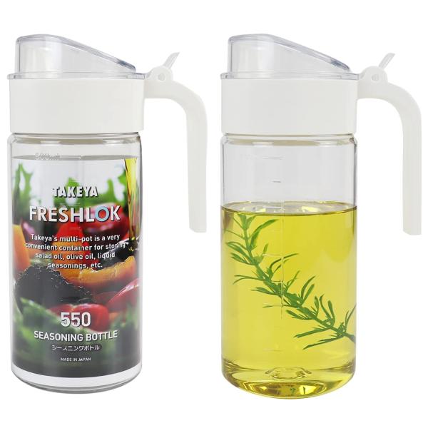 【商品概要】◆液体調味料やオイルの保存にぴったり！ ◆ワンタッチでオープン ◆500mlまでのメモリ付き ◆ガラスのような透明感で、割れにくく軽くて丈夫。 ◆キャップ付なので清潔です。 ◆使って安心日本製。 ◆垂れても戻りやすく傾斜がついて...