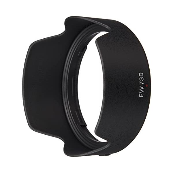 【商品概要】フードについて：対応レンズ: RF24-105mm F4-7.1 IS STM ＆ EF-S18-135mm F3.5-5.6 IS USM、画角外からの不要な光を遮り、画質劣化の原因となるフレアやゴーストを防ぐレンズフード。他...